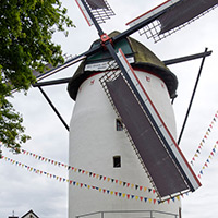 Mühle im Wind